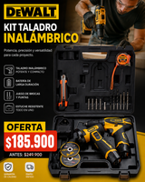 TALADRO INALAMBRICO Y PULIDORA COMBO