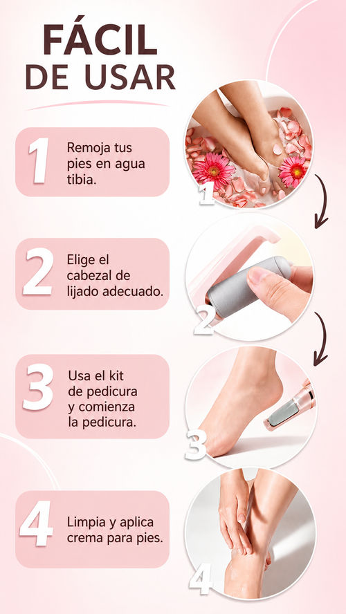 Removedor Eléctrico de Callos y Durezas